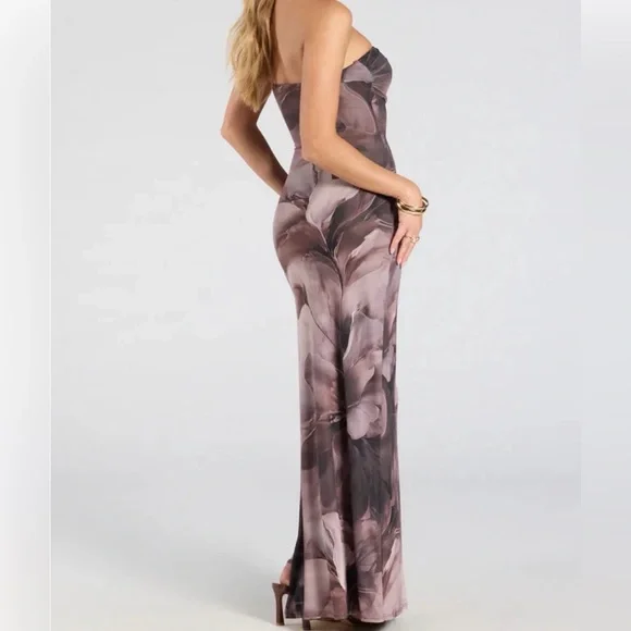 Windsor strapless floral dress - Picture 2 of 11